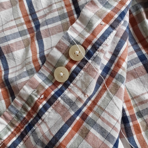 Lucky brand plaid xs button up shirt - Picture 6 of 6